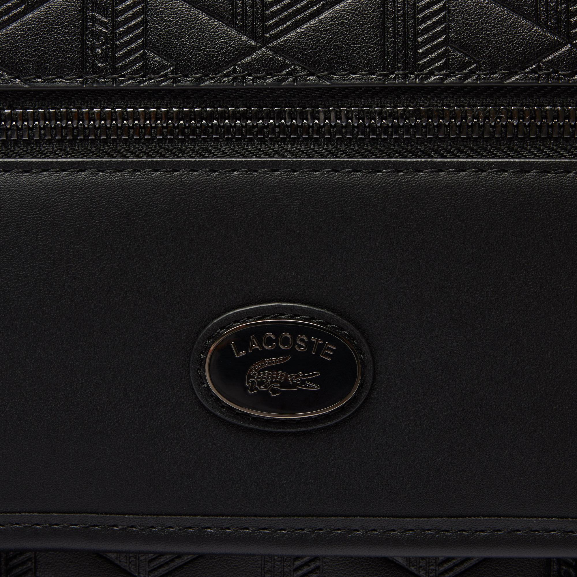 Nomogramme Erkek Monogram Siyah Postacı Çantası