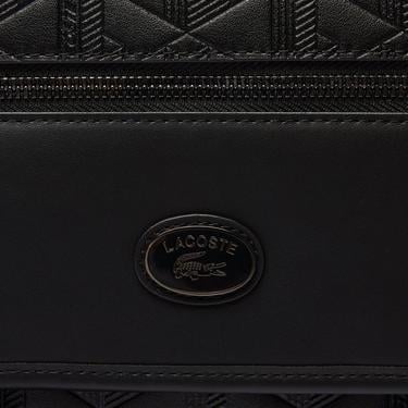  Lacoste Nomogramme Erkek Monogram Siyah Postacı Çantası
