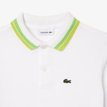  Erkek Çocuk Kısa Kollu Beyaz Polo