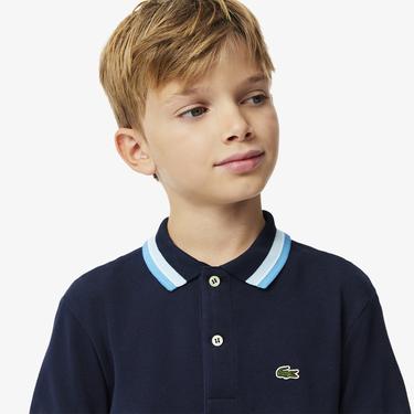  Erkek Çocuk Kısa Kollu Lacivert Polo