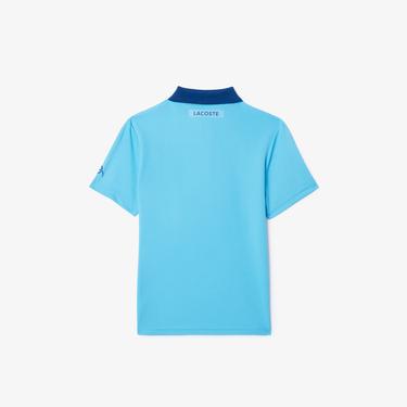  Tenis X Novak Djokovic Erkek Çocuk Baskılı Mavi Polo