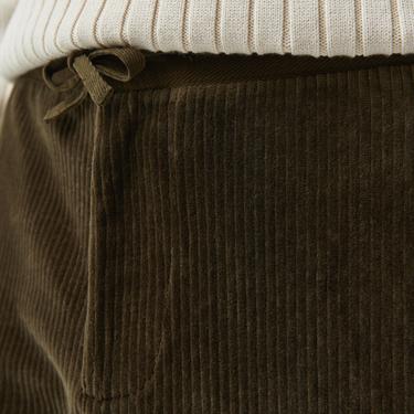  Erkek Tapered Fit Chino Koyu Yeşil Pantolon