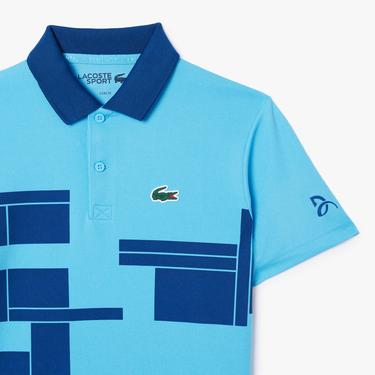  Tenis X Novak Djokovic Erkek Çocuk Baskılı Mavi Polo