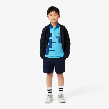  Tenis X Novak Djokovic Erkek Çocuk Baskılı Mavi Polo