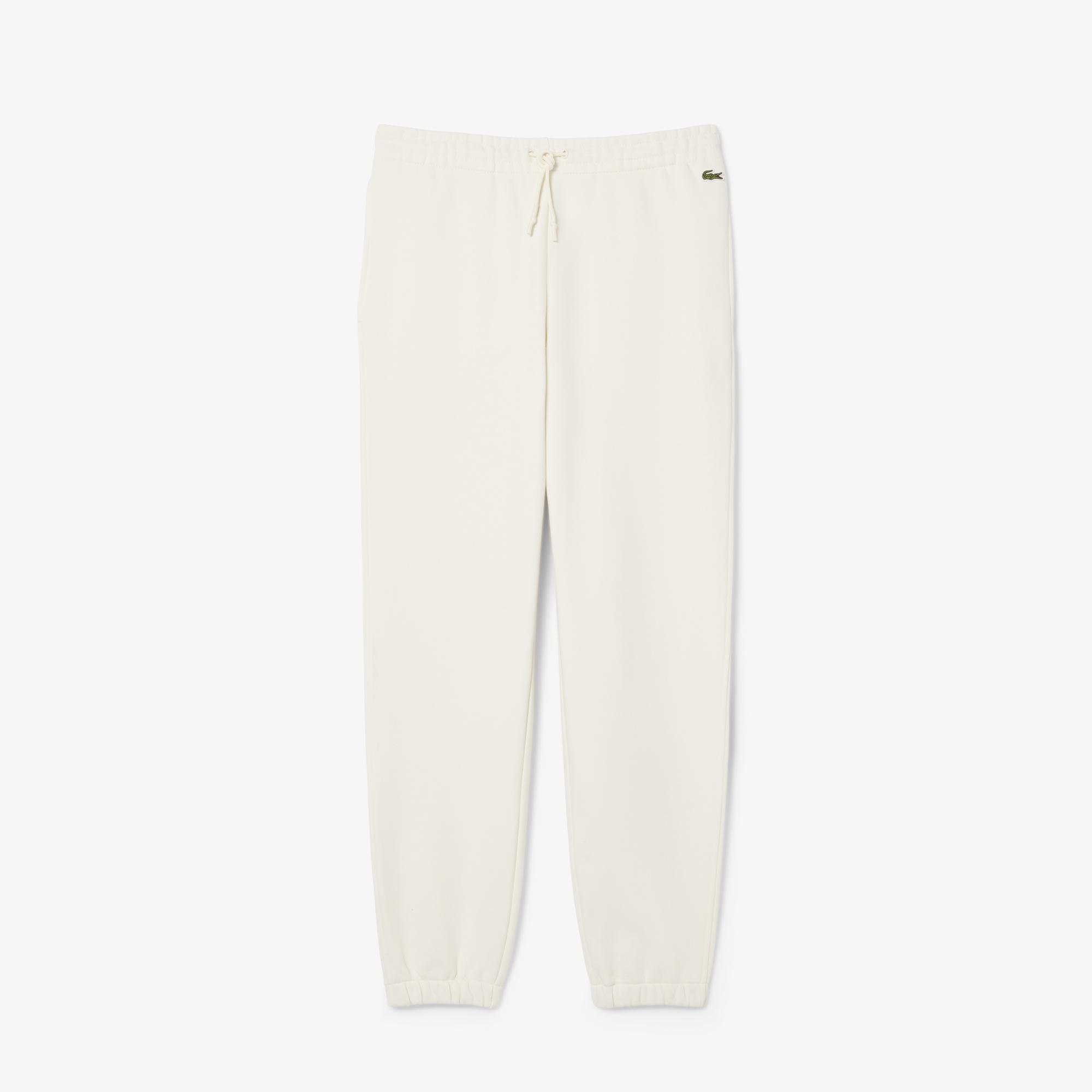 FW24 RUNWAY Unisex Regular Fit Baskılı Beyaz Eşofman Altı