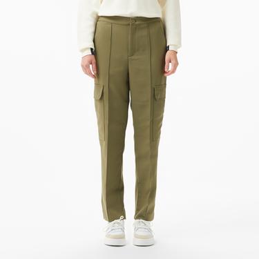  Kadın Regular Fit Haki Pantolon