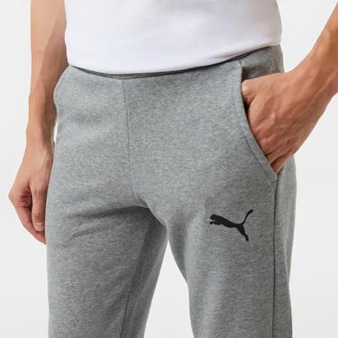  Puma Essentials Logo Erkek Gri Günlük Eşofman Altı
