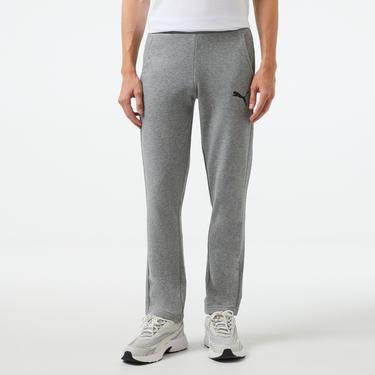  Puma Essentials Logo Erkek Gri Günlük Eşofman Altı