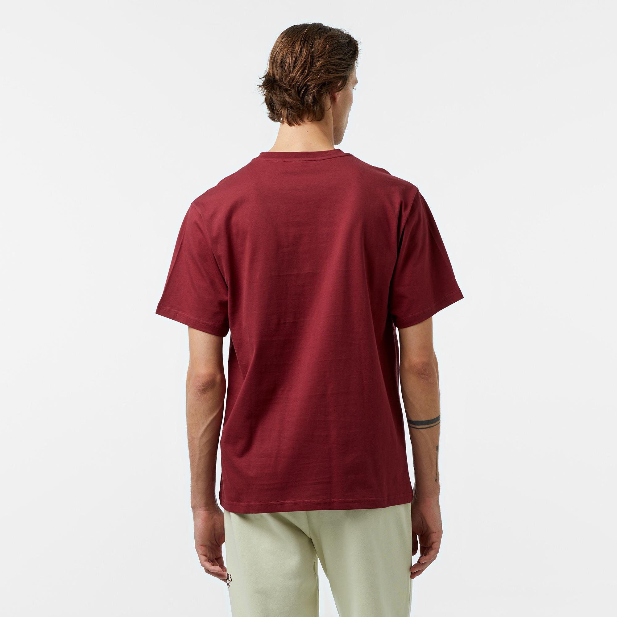 Les Benjamins Sleeve 301 Erkek Bordo T-Shirt