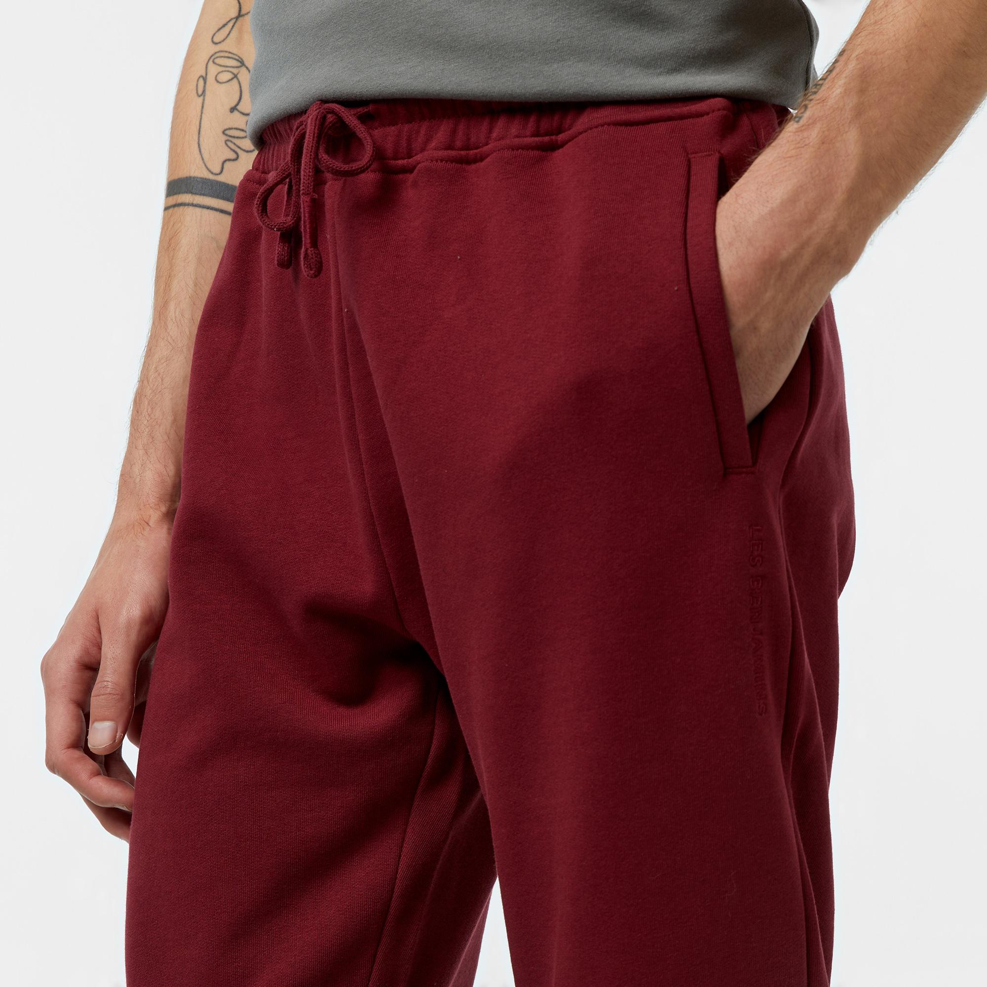 Les Benjamins 301 Erkek Bordo Eşofman Altı