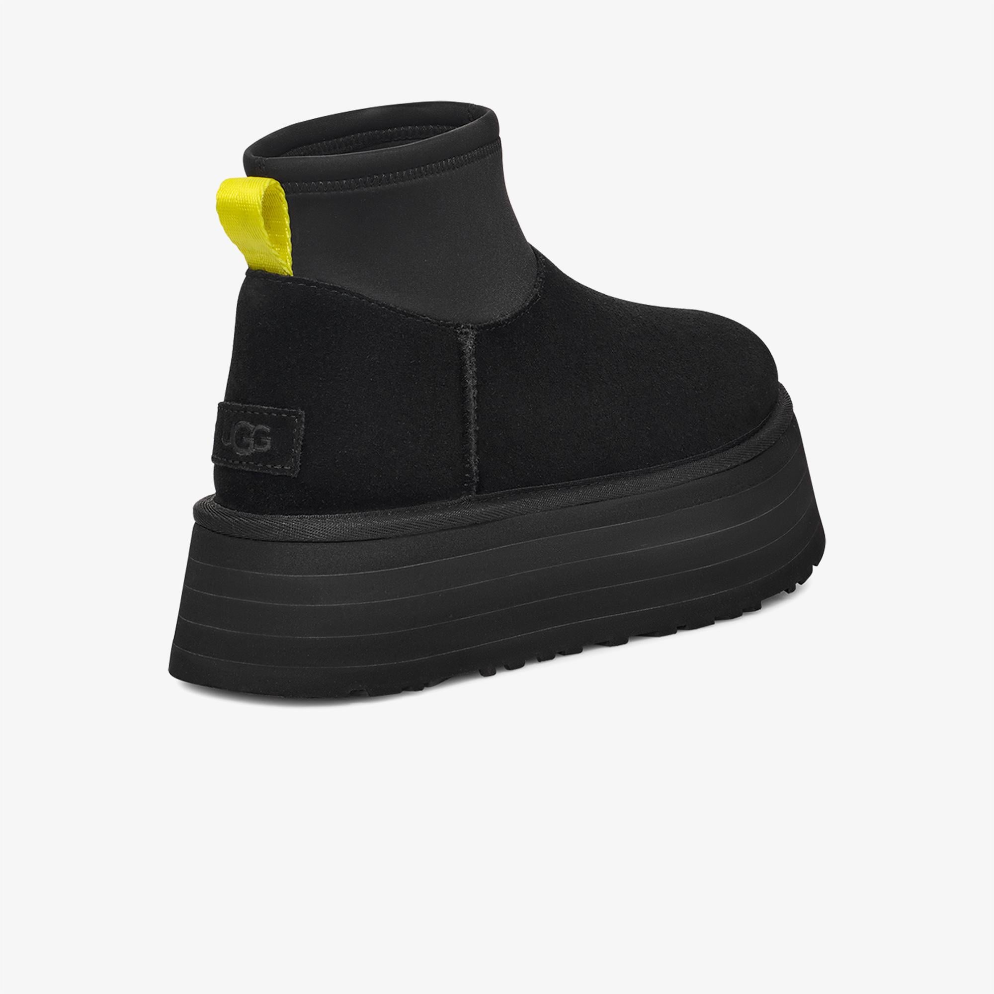 UGG Classic Mini Dipper Kadın Siyah Bot