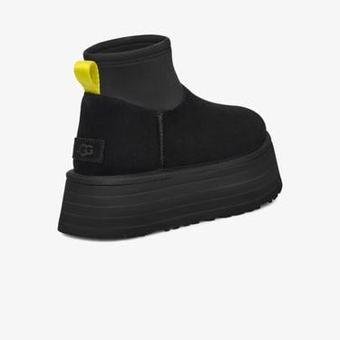  UGG Classic Mini Dipper Kadın Siyah Bot