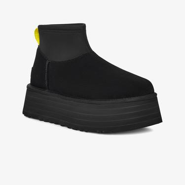  UGG Classic Mini Dipper Kadın Siyah Bot
