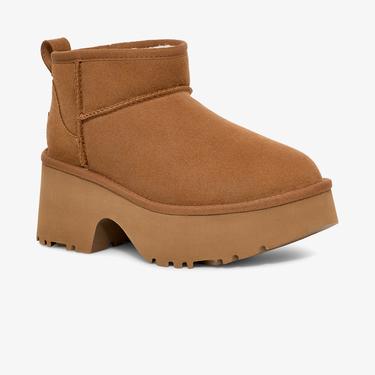  UGG Classic Ultra Mini New Heights Kadın Taba Bot
