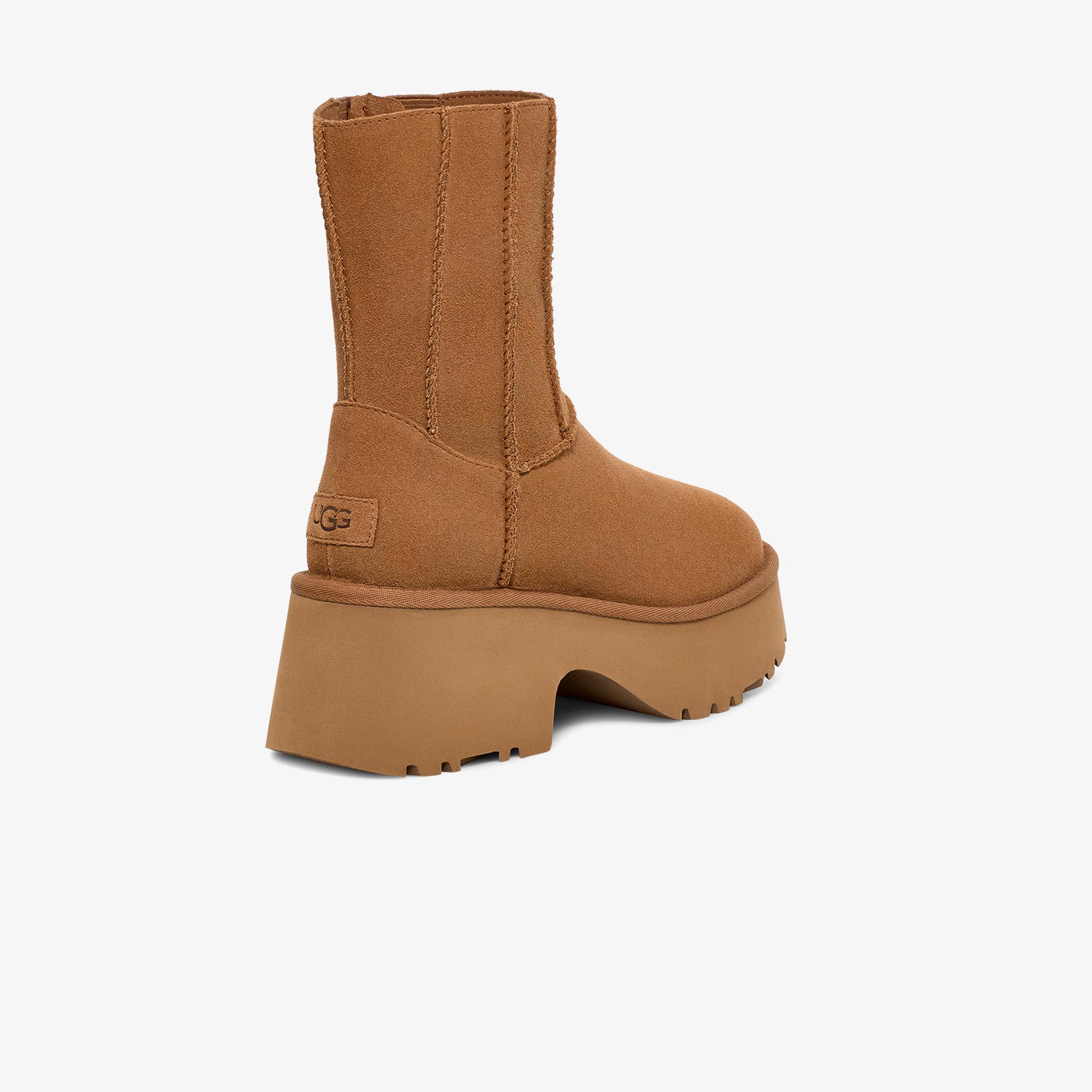 UGG Classic Twin Seam New Heights Kadın Taba Bot