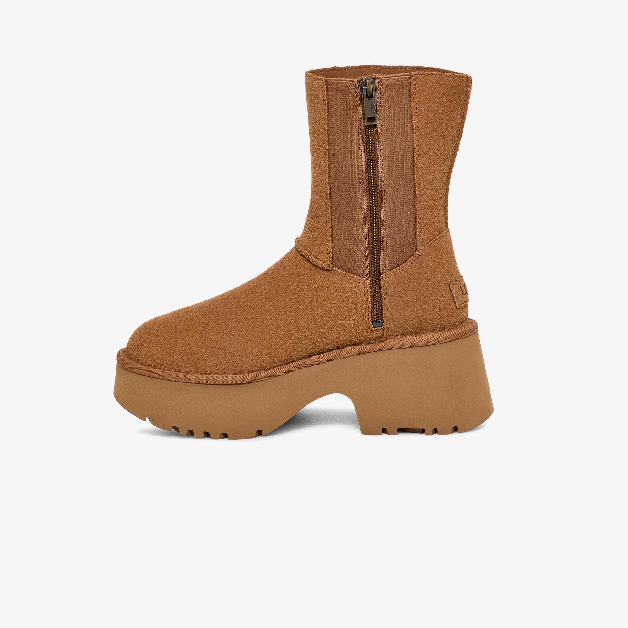 UGG Classic Twin Seam New Heights Kadın Taba Bot