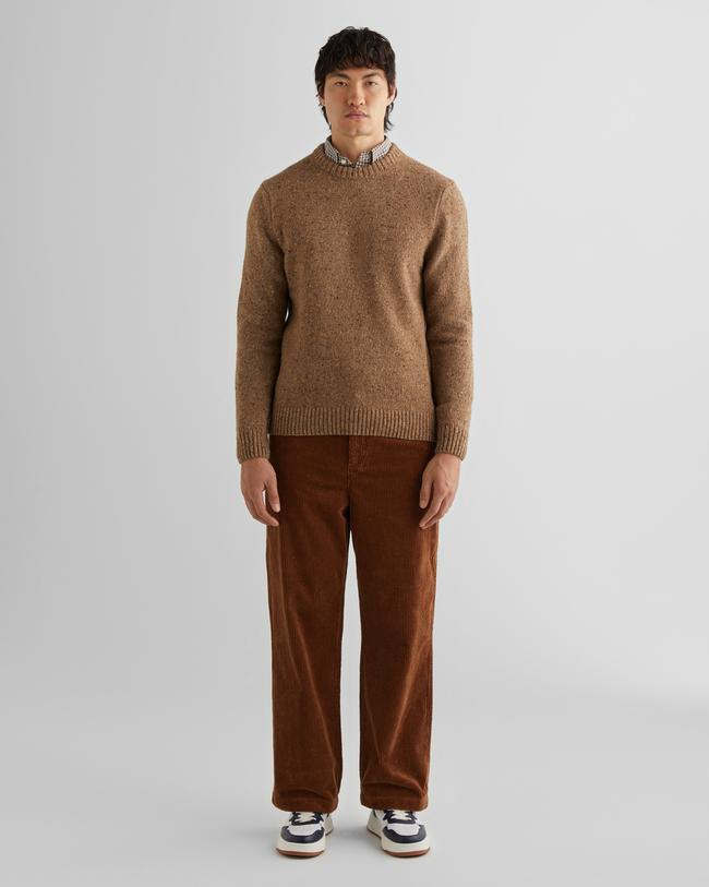  GANT Erkek Kahverengi Relaxed Fit Pantolon