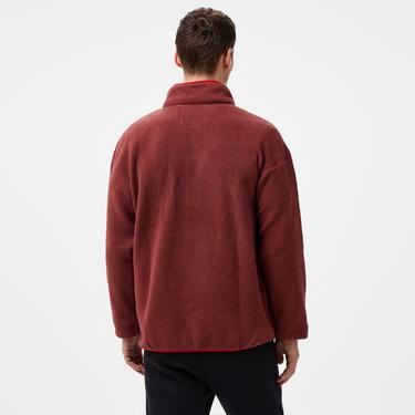  Columbia Helvetia Half Snap Erkek Kırmızı Polar