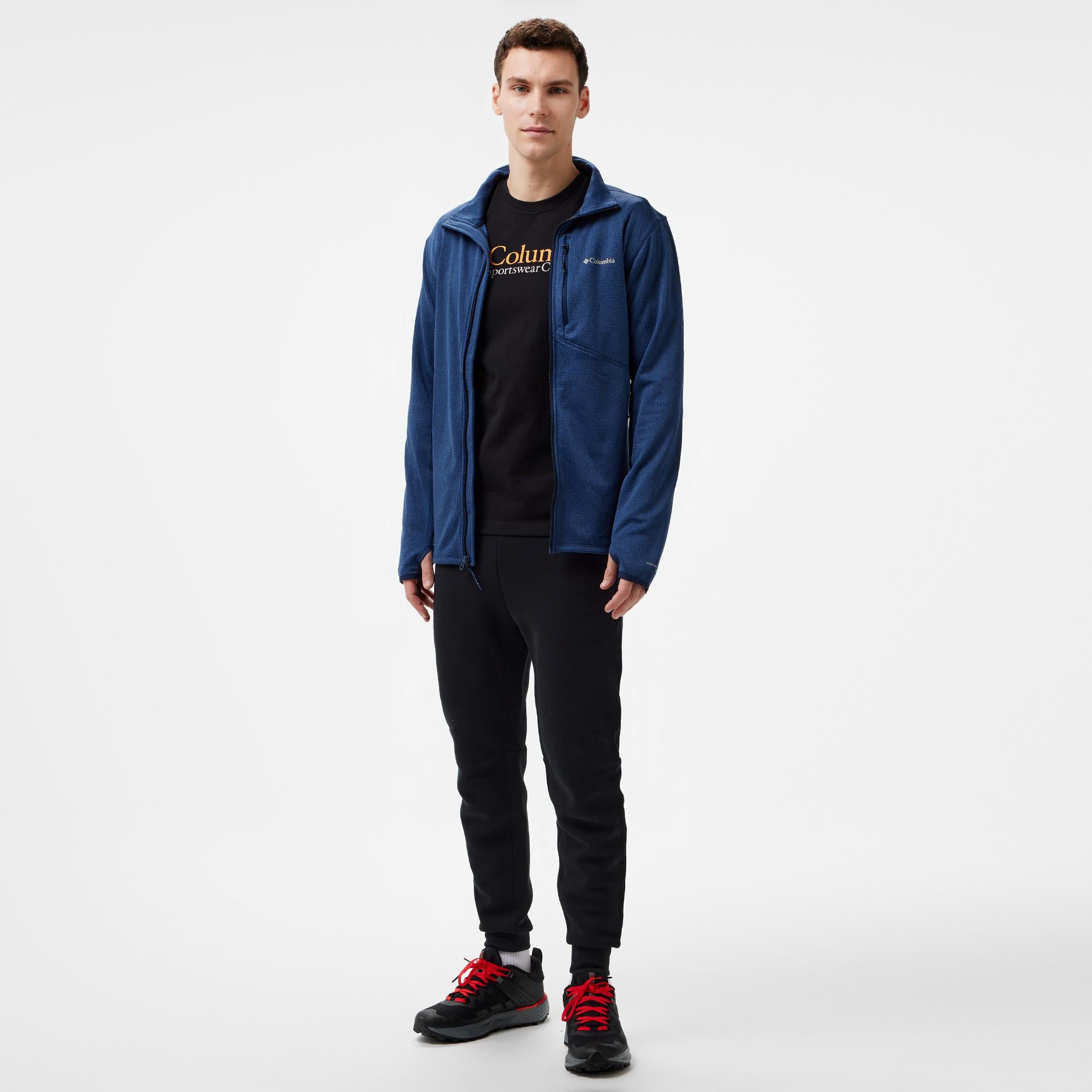 Columbia Park View Full Zip Erkek Lacivert Polar