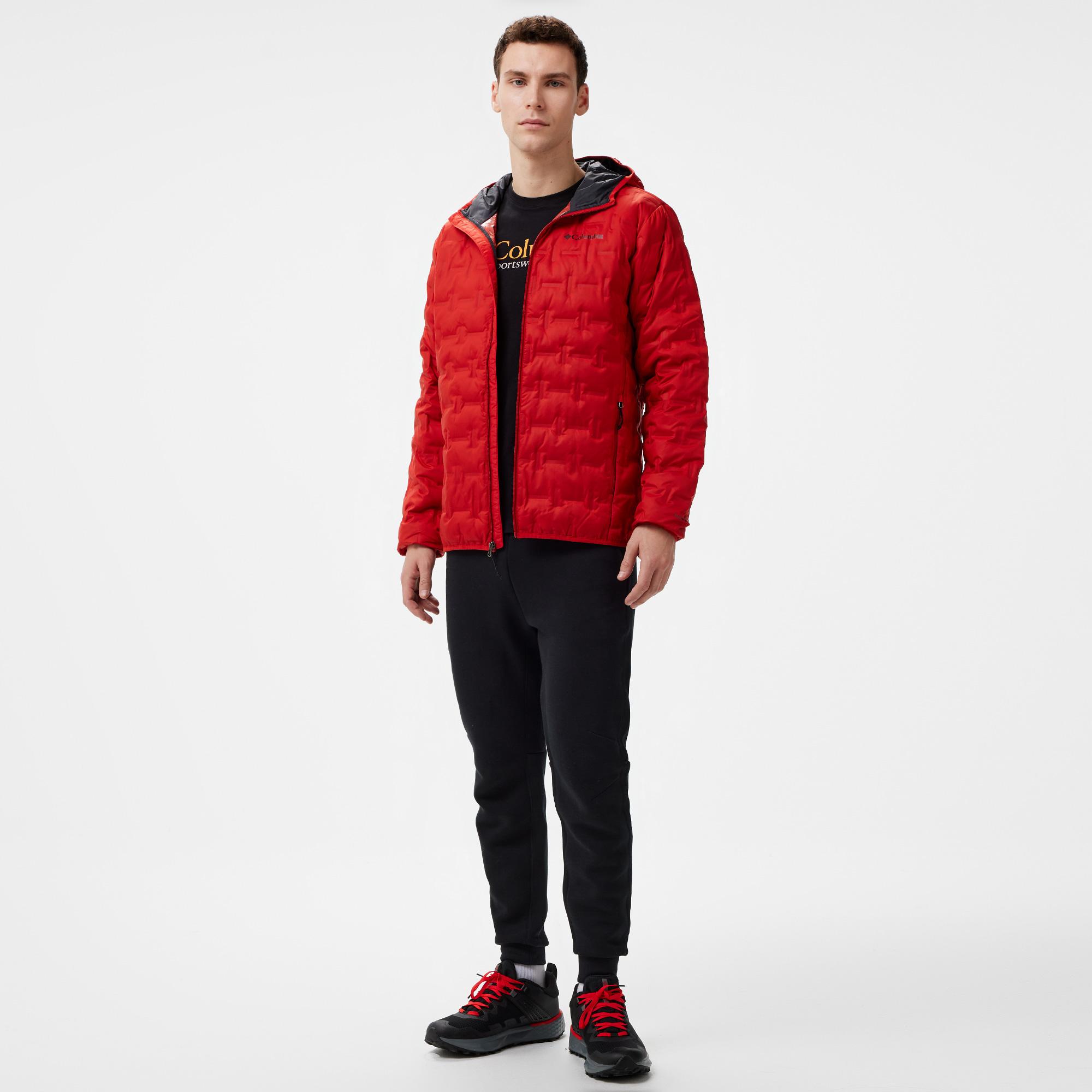 Columbia Delta Ridge II Down Erkek Kırmızı Mont