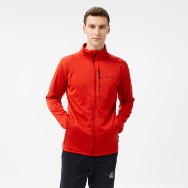  Columbia Park View Full Zip Erkek Kırmızı Polar