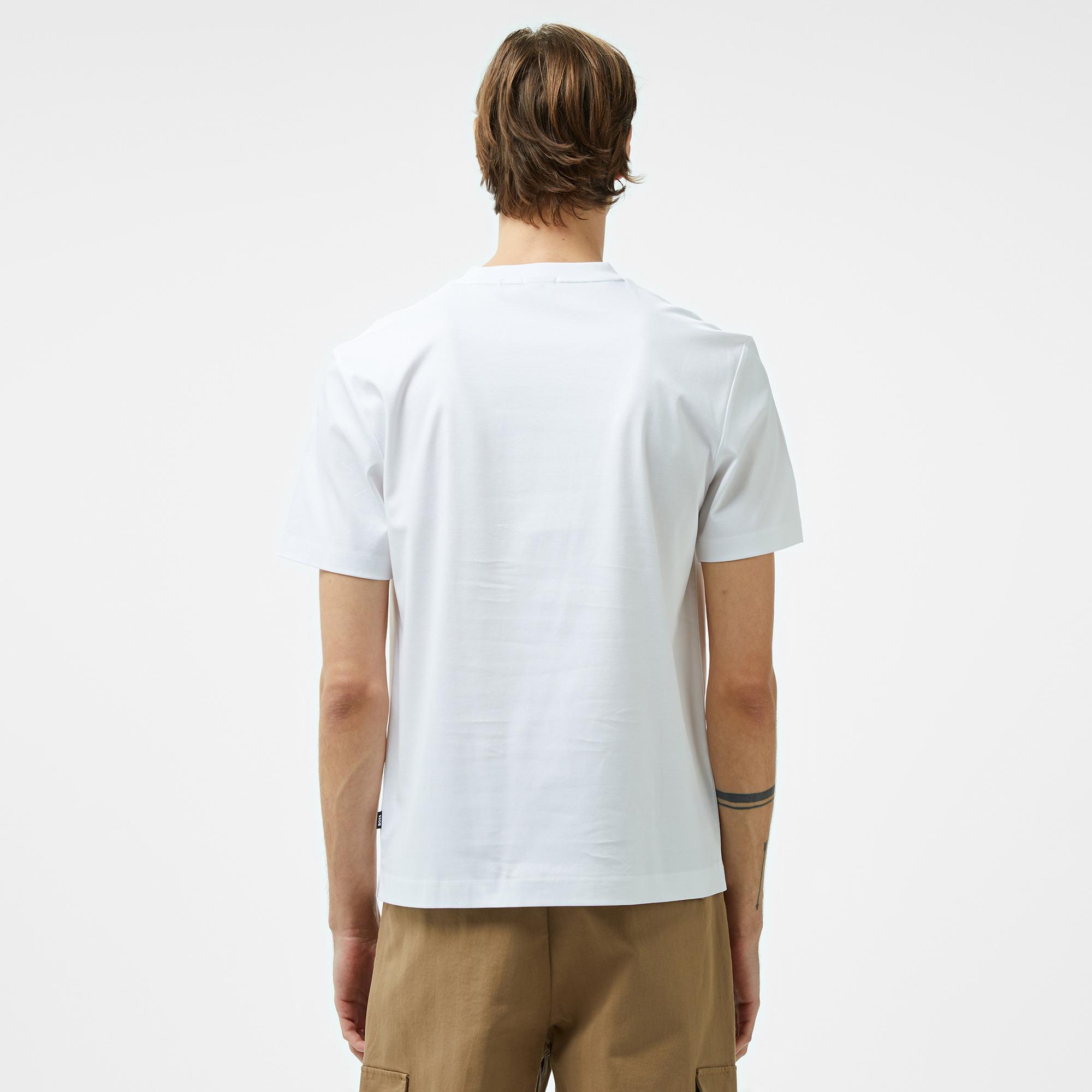 Boss C-Taut 01 Erkek Beyaz T-Shirt