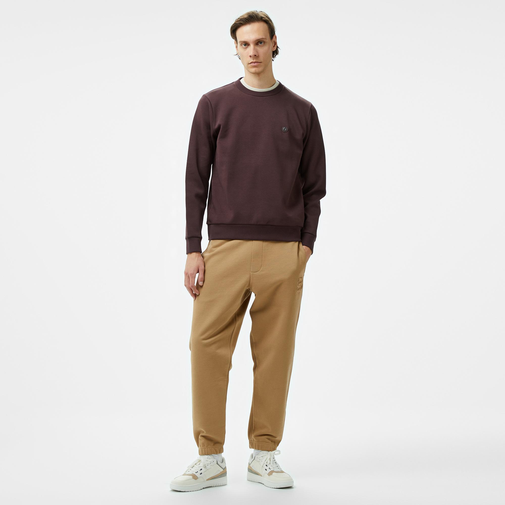Boss C-Sharpe 01 Erkek Kahverengi Sweatshirt