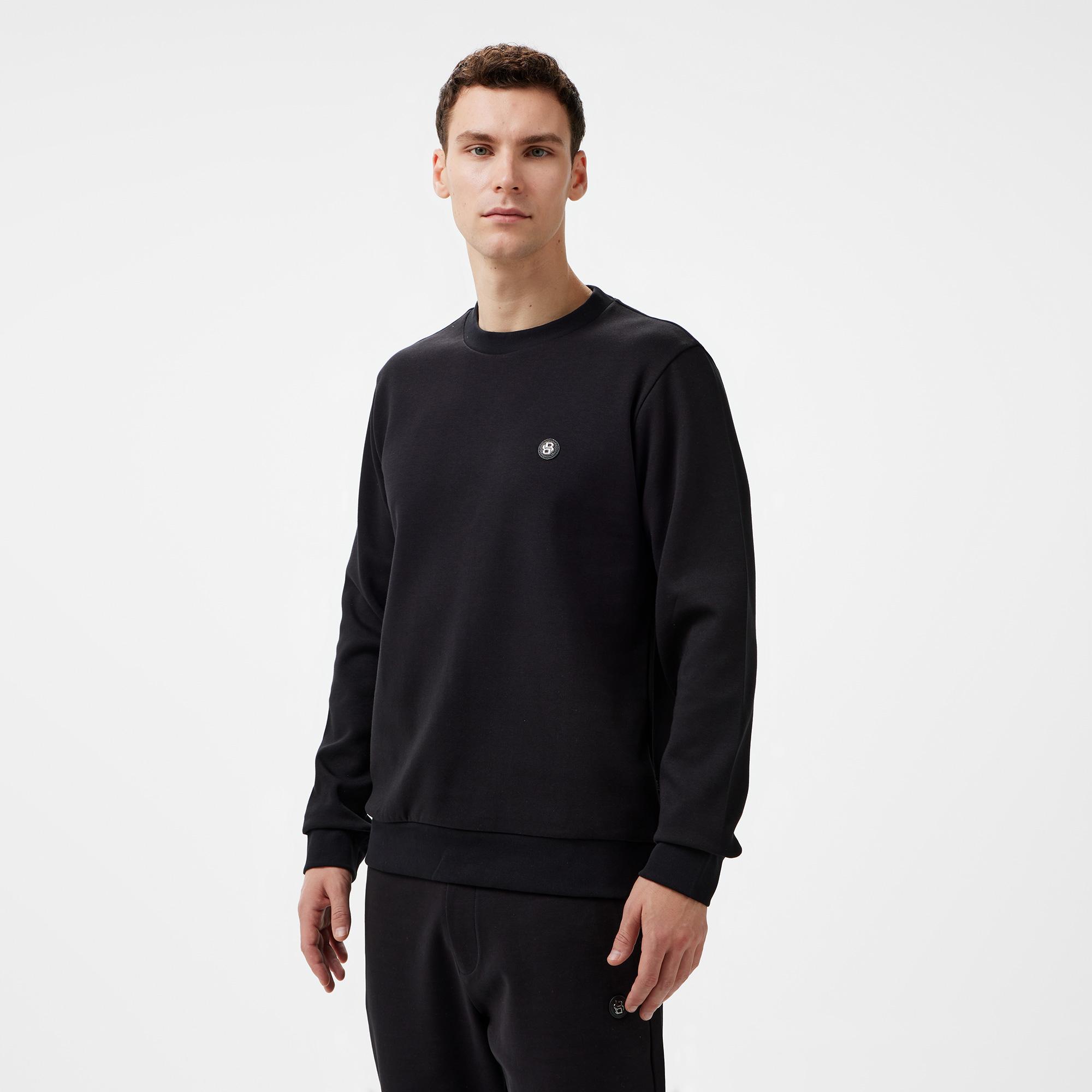 Boss C-Sharpe 01 Erkek Siyah Sweatshirt