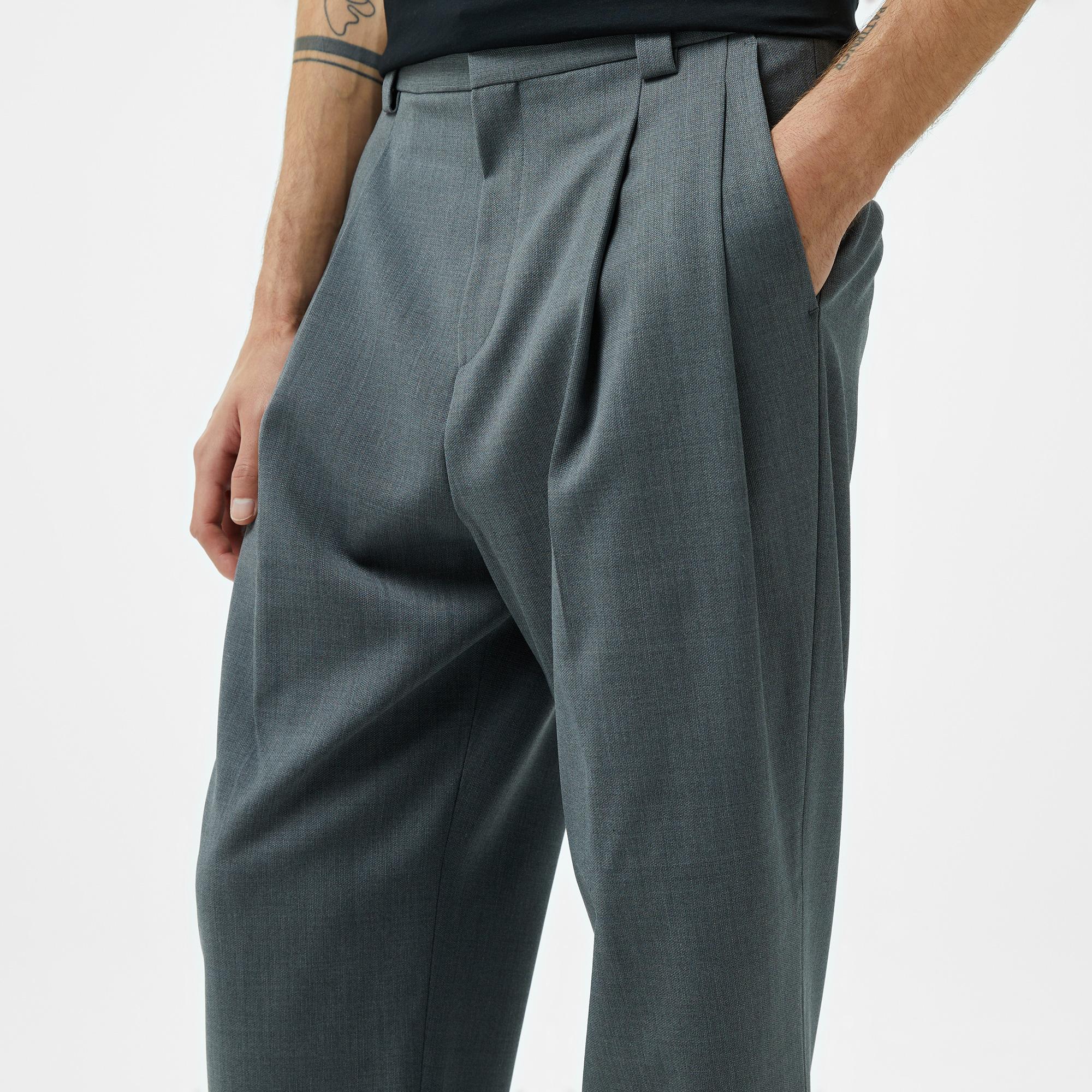 Hugo Harly243F1 Erkek Gri Pantolon