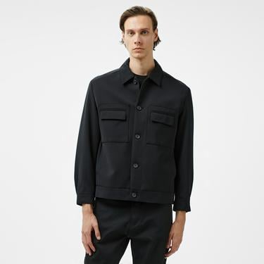  Hugo Juliano243F1 Erkek Siyah Ceket