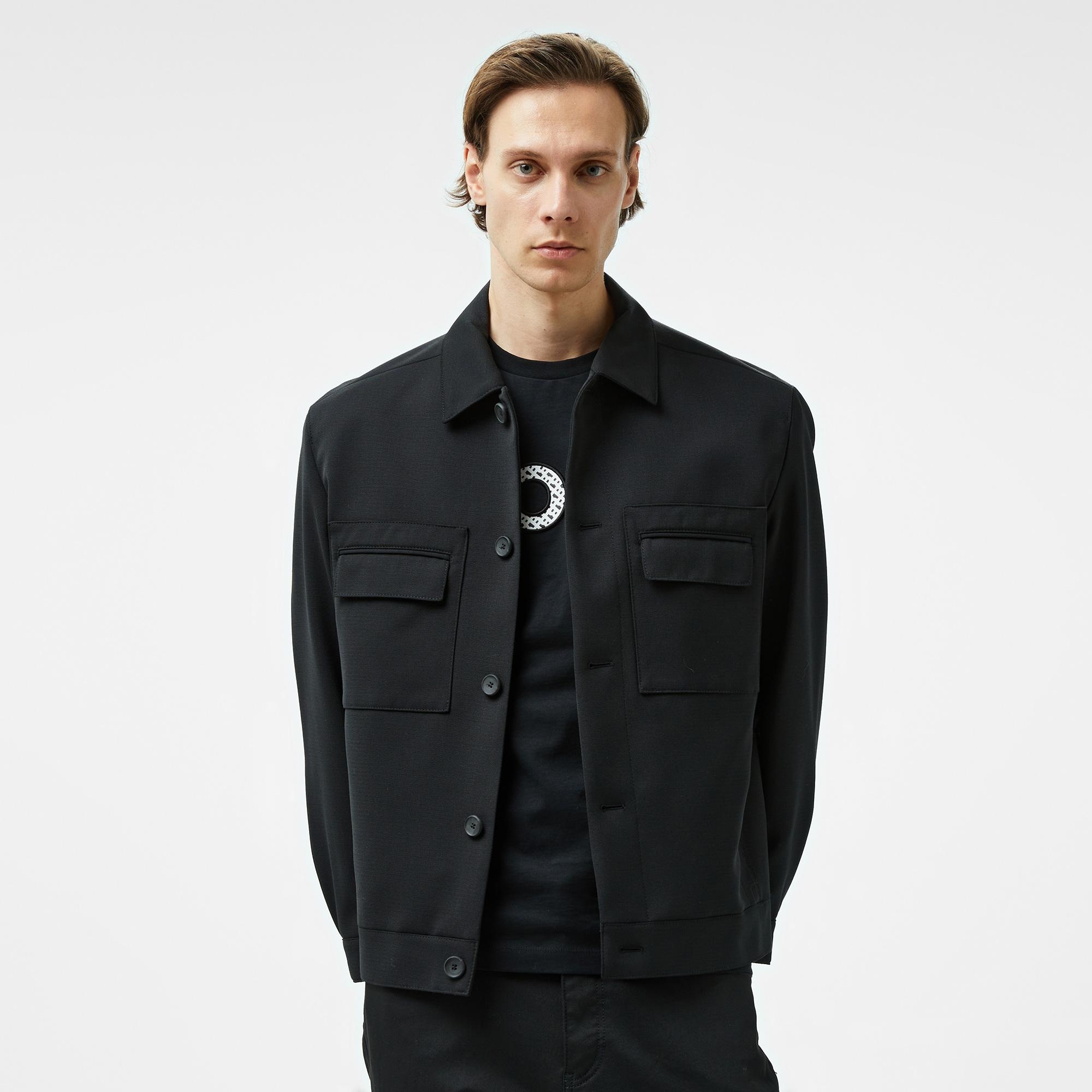 Hugo Juliano243F1 Erkek Siyah Ceket