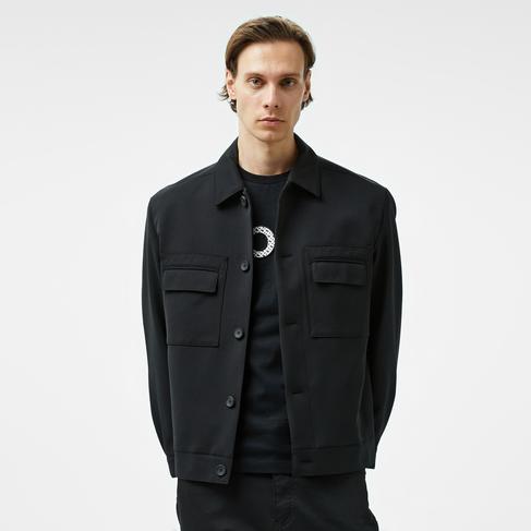  Hugo Juliano243F1 Erkek Siyah Ceket