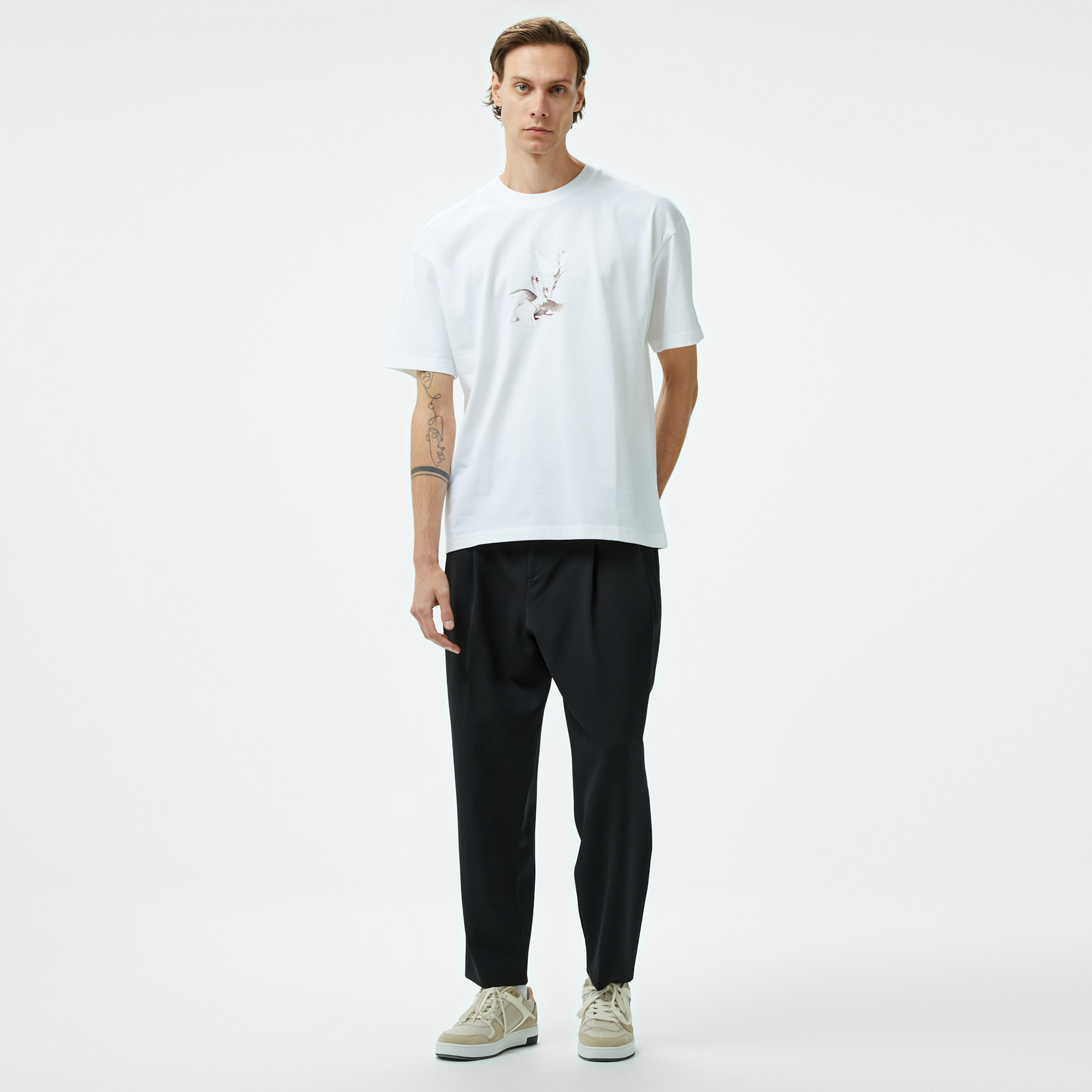  Hugo Harly243F1 Erkek Siyah Pantolon