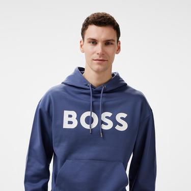  Boss Sullivan 16 Erkek Mavi Sweatshirt