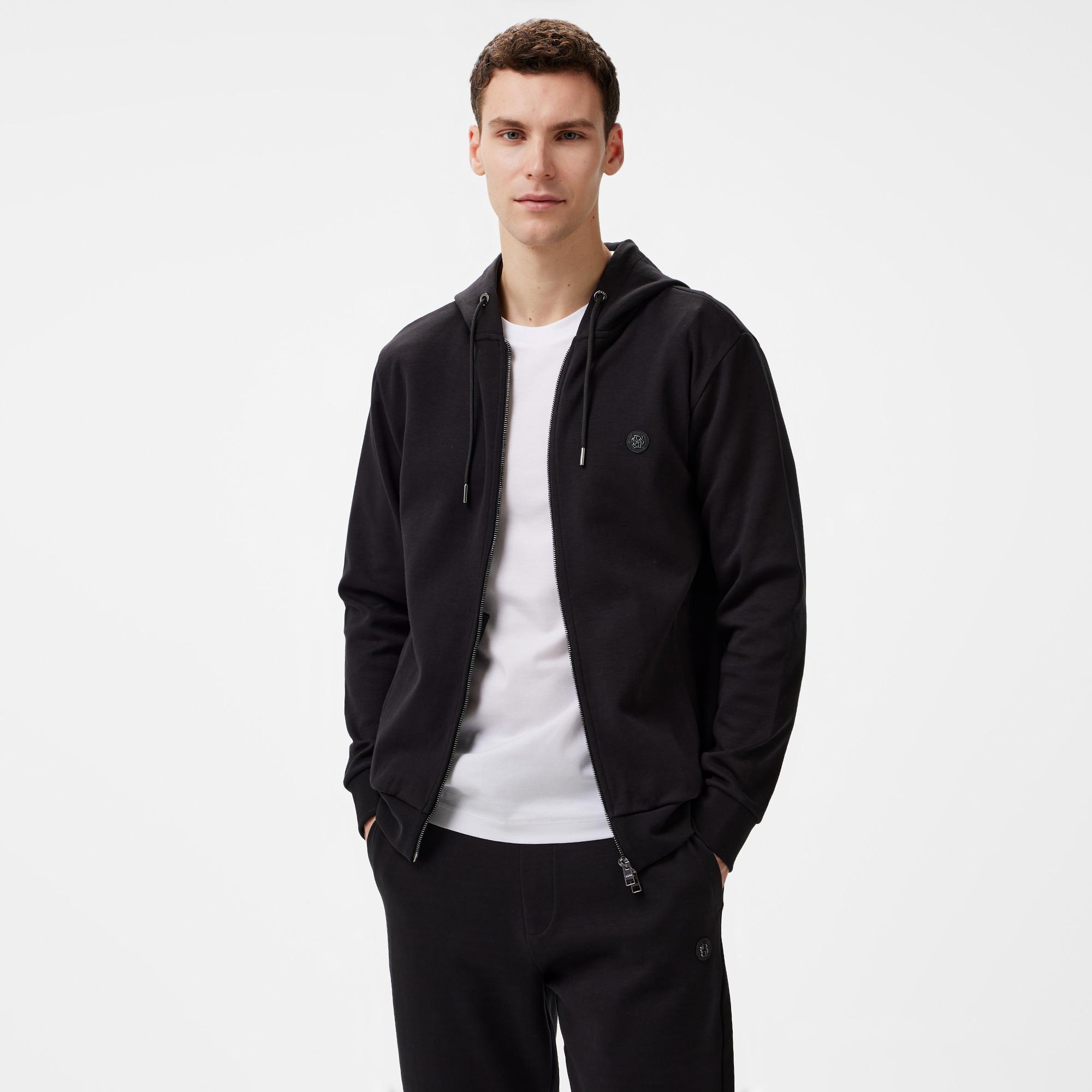 Boss C-Spence 01 Erkek Siyah Sweatshirt