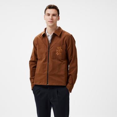  Hugo Evalom Erkek Kahverengi Gömlek