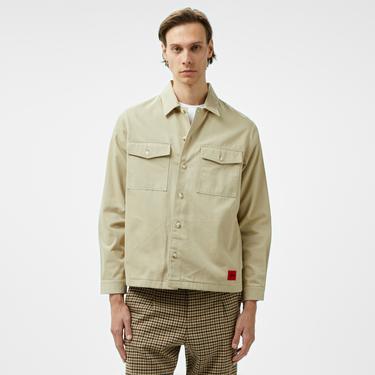  Hugo Enalu Erkek Bej Gömlek