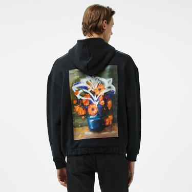  Hugo Diblossomy Erkek Siyah Sweatshirt