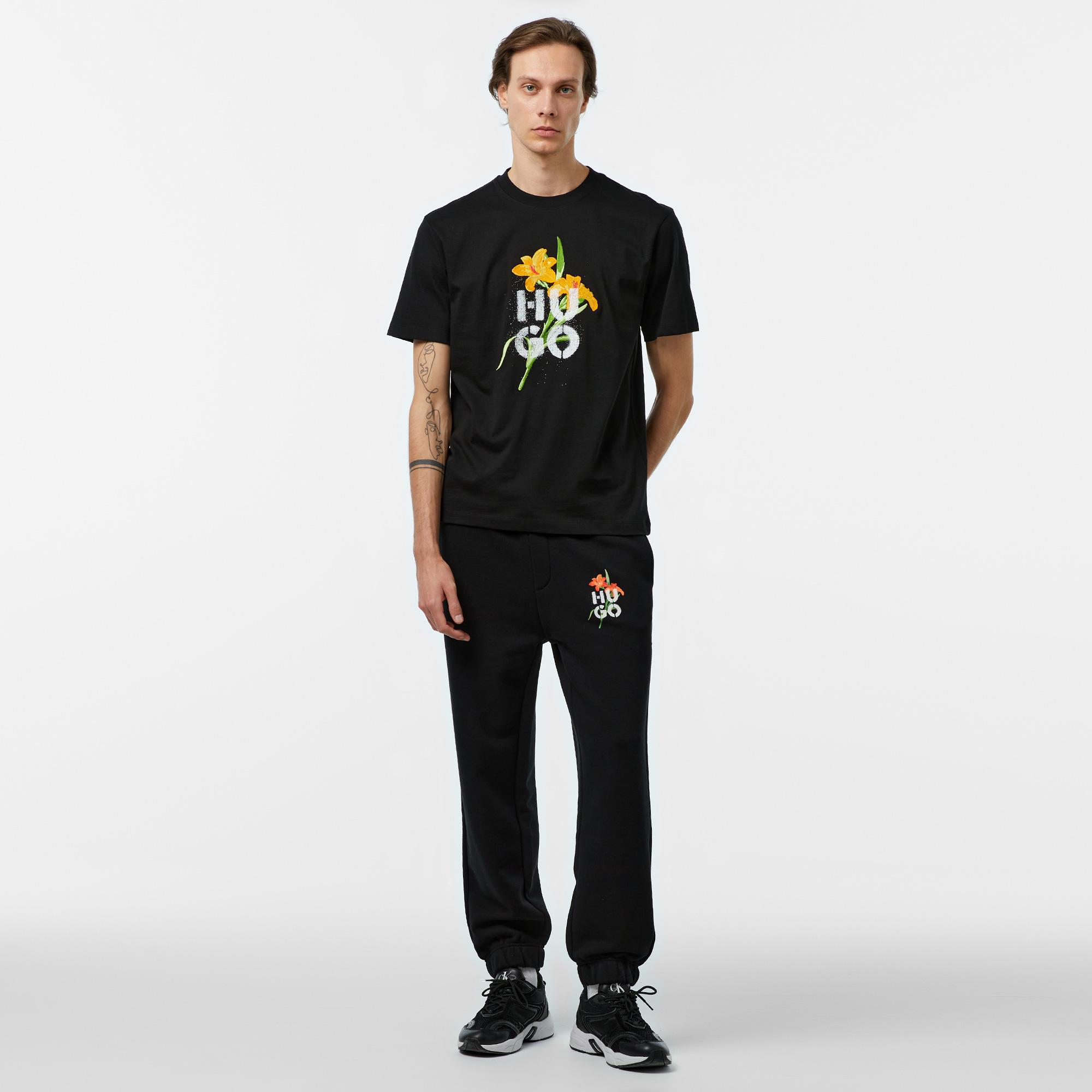 Hugo Diblossytro Erkek Siyah Eşofman Altı