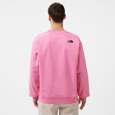  The North Face Yinka Ilori Crew Erkek Pembe Sweatshirt