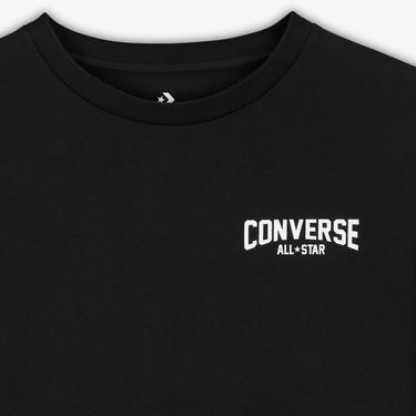  Converse Erkek Baskılı Siyah T-Shirt