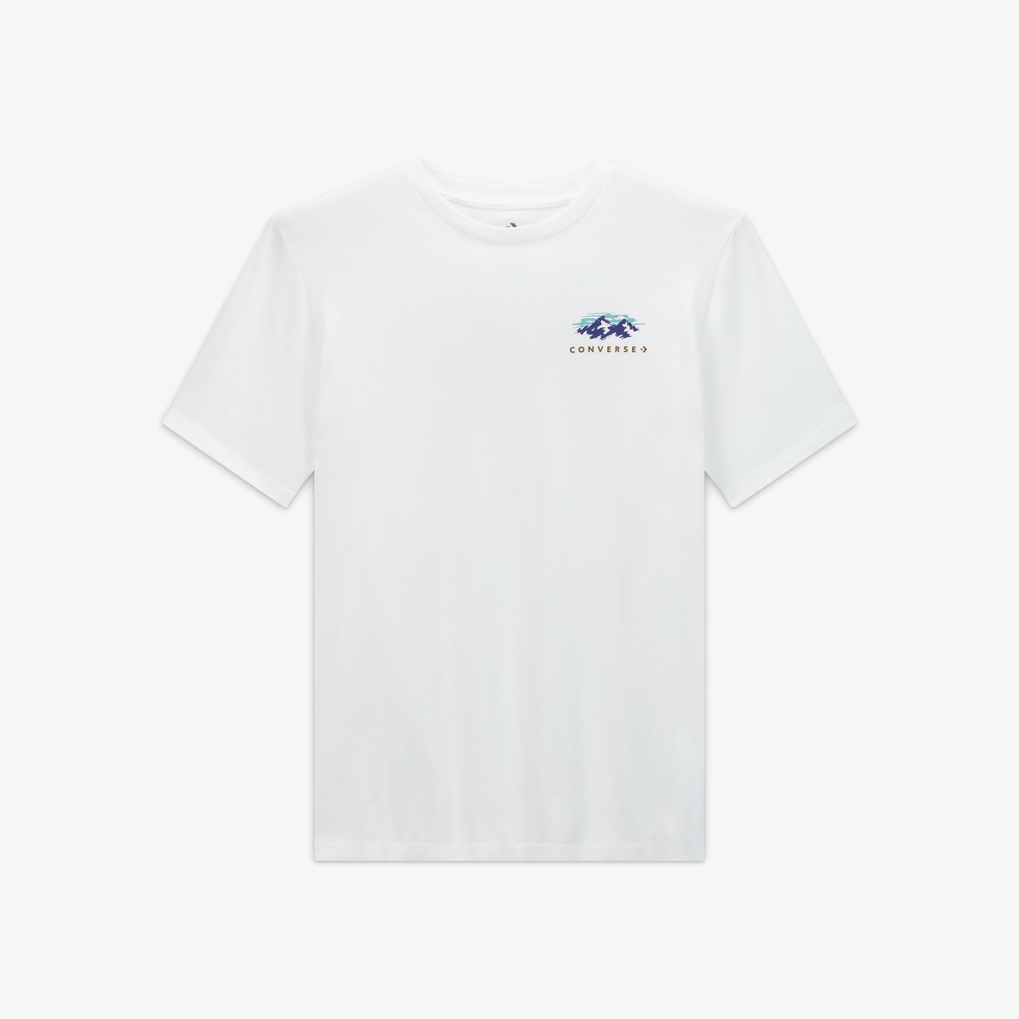  Converse Erkek Grafik Baskılı Beyaz T-Shirt