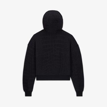  Converse Kadın Desenli Siyah Hoodie