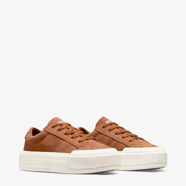  Converse Cruise Unisex Kahverengi Süet Platform Sneaker