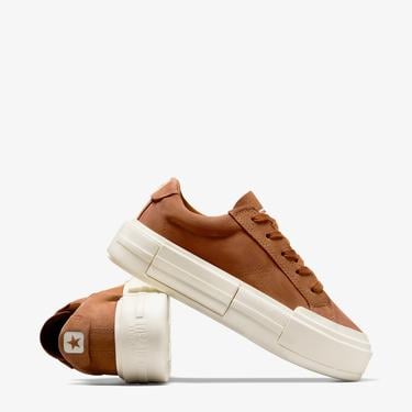  Converse Cruise Unisex Kahverengi Süet Platform Sneaker