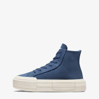  Converse Cruise Unisex Lacivert Süet Platform Sneaker