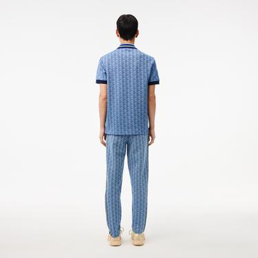  Lacoste Erkek Regular Fit Monogram Lacivert Eşofman Altı