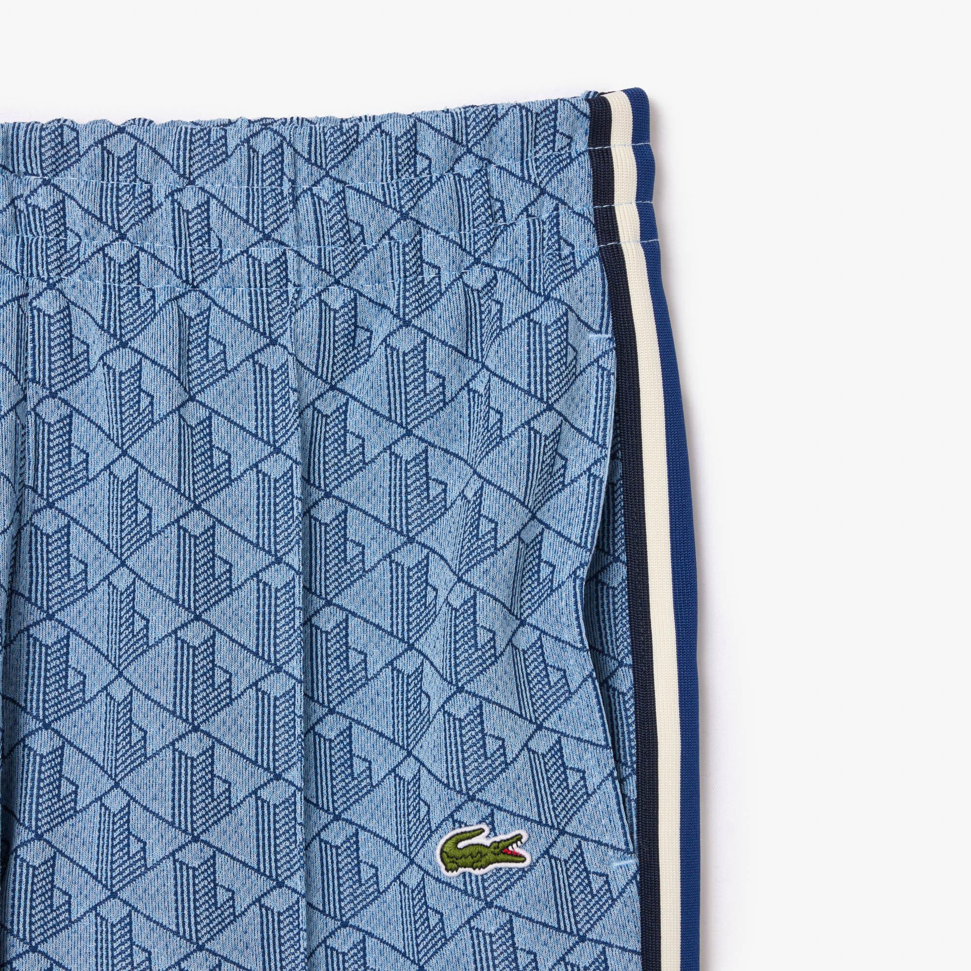 Lacoste Erkek Regular Fit Monogram Lacivert Eşofman Altı