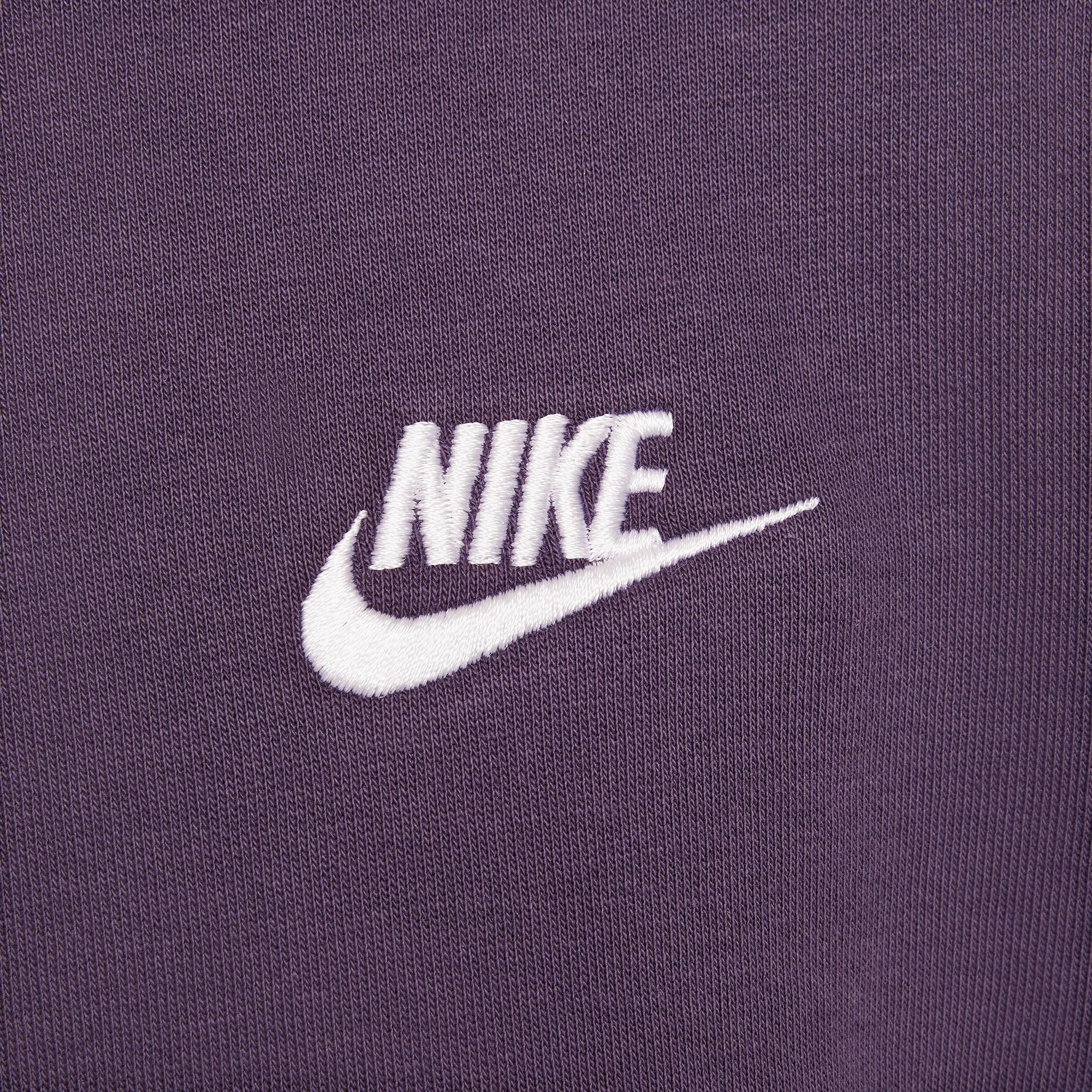 Nike Sportswear Club Fleece Çocuk Mor Uzun Kollu T-Shirt