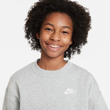  Nike Sportswear Club Fleece Çocuk Gri Sweatshirt